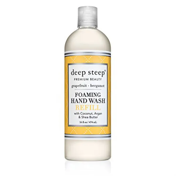 Deep Steep 포밍 핸드 워시 리필 그레이프프룻 베르가못 474ml 1개