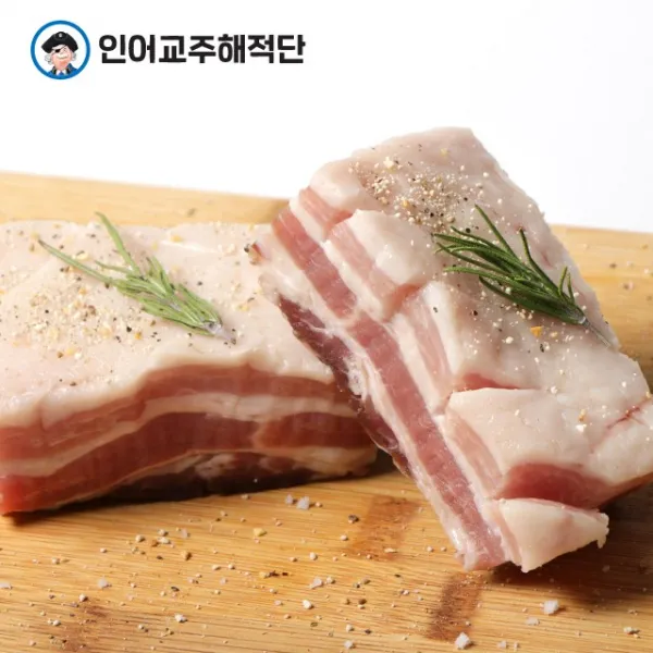 인어교주해적단 드라이에이징 한돈 삼겹살 300g (건식 숙성), 1개