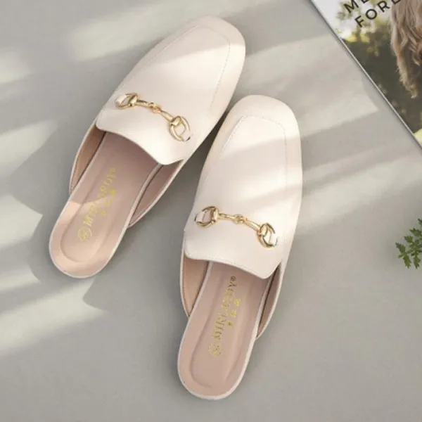 Kirahosi 여성 단화 블로퍼 뮬 로퍼 플랫슈즈 슬리퍼 255호 Bfzdnze