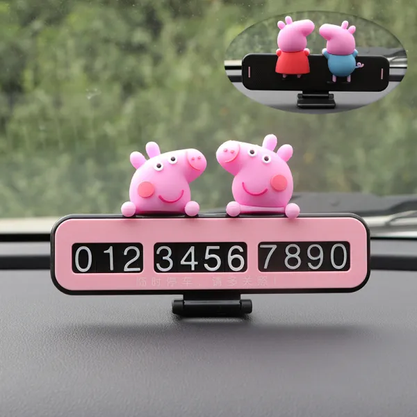 홈톡톡 부품번호 부품표 자재내역서 차위 남기다 휴대폰번호판 임시 차량탑재 주차 핸드폰 카드를 붙였습니다 악세사리 꾸미기 3d 페페 콤비네이션