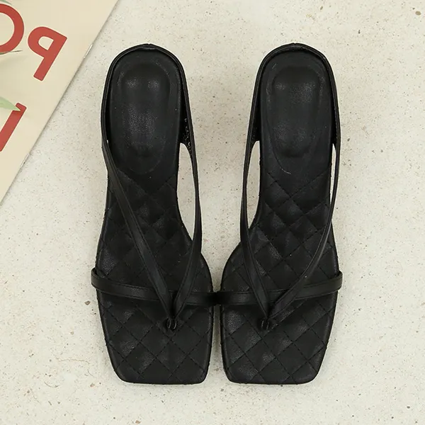 [분홍코끼리]보너스 스퀘어 쪼리힐_6.5cm