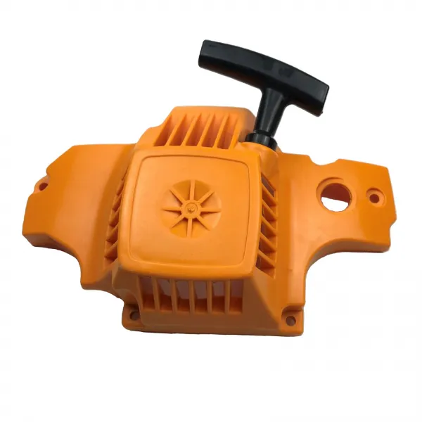 Stk Poulan 3314 3416 3516 용 전기 톱 반동 되감기 풀 스타터 어셈블리 22x17x3cm 주황색 플라스틱