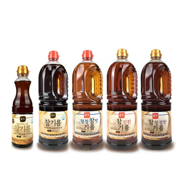 올바른빛깔 기름5종, THE 청정 참 맛기름_1.8L