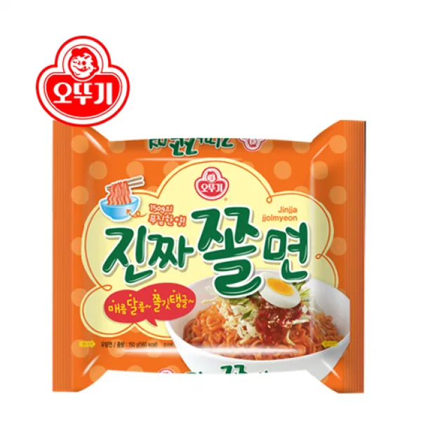오뚜기 진짜쫄면 150g, 12개
