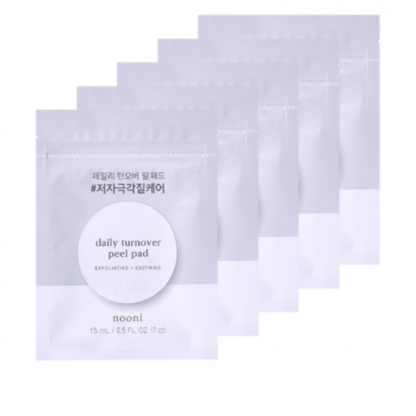 누니 데일리 각질제거 한달 체험분 7p, 15ml, 5개