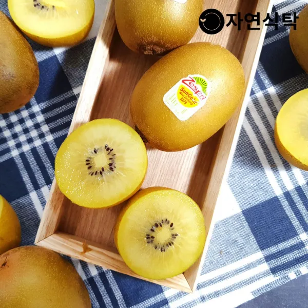 [자연식탁]제스프리 골드키위 30과 특대과(개당125g내외), 단품