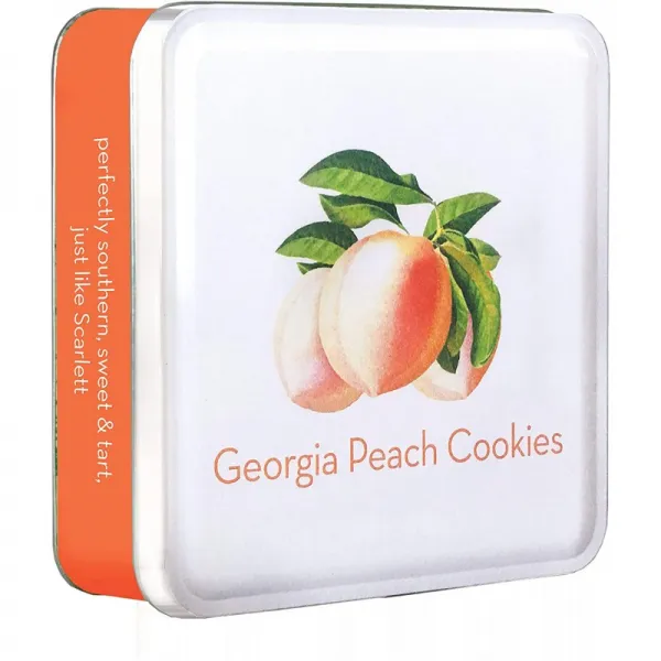 버드의 유명한 쿠키 6 Oz. 쿠키 통-기성품 아이코닉 풍미 (Georgia Peach Icon), 단일상품