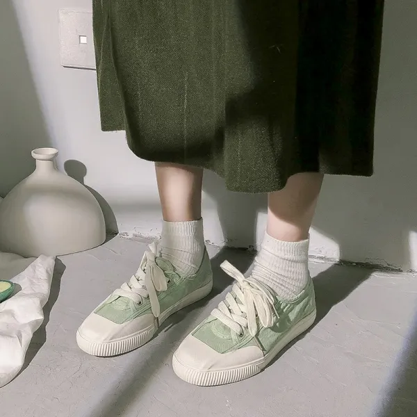 엠오엔2 여성화 캔버스화 운동화 스니커즈 통굽 슬립온 키높이 신발 슈즈 패션 아쿠아 여학생