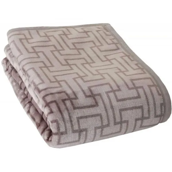 쇼와 니시 【누계 판매 실적 2 000 장 이상 최상의 촉감 담요] 담요 그레이 더블 촉감 매끄러운 WITH RES, 1, 단일상품