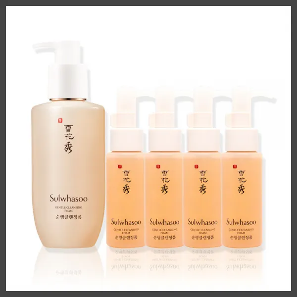 설화수 순행클렌징폼 200ml+50ml+4개 신형, 1세트