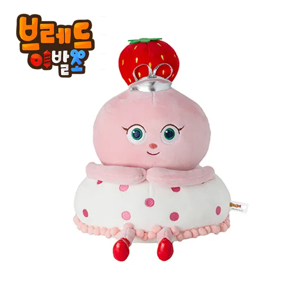 브레드이발소 브레드 소시지 치즈 윌크 케이크공주 인형 택1, 10.브레드이발소 케이크공주 인형 25cm