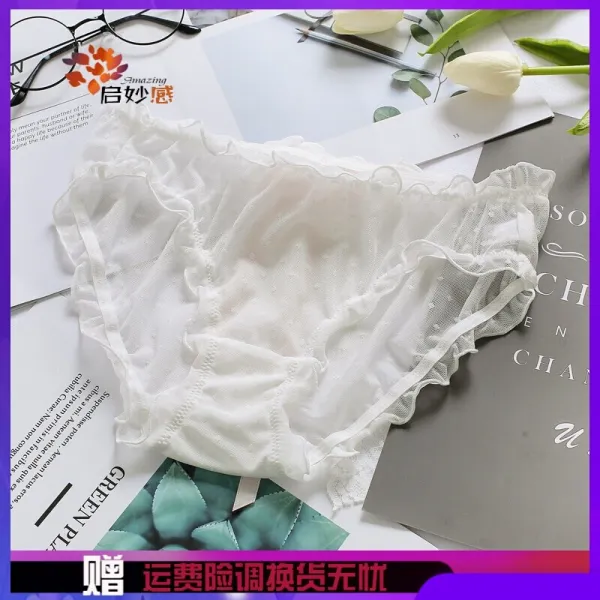여성팬티 아이스 라인 라인 레이스 섹시 매력 포인트로 팝페도라 귀요미 뒤쪽 힙선 리본 취미 귀여운 소녀힙은 포켓이 편하고 다운사이드 화, 단일상품