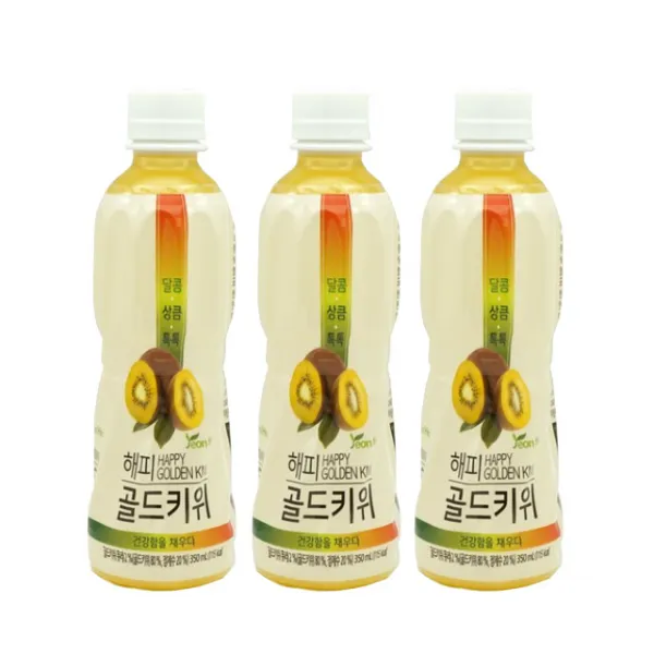 연호 해피 골드키위 350ml x 20페트 음료, 단품