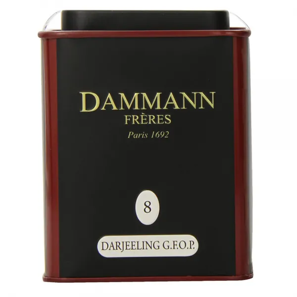 Dammann Freres Loose Leaf India Darjeeling Black French Tea 다만 프레르 인디아 다즐링 프렌치 프랑스 홍차 블랙 티 100g