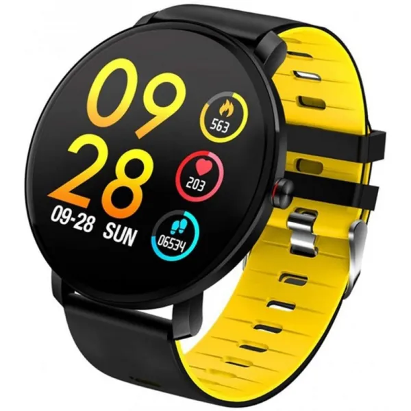GPS 스마트 워치 AEF 스마트 스포츠 워치 1.3인치 터치 스마트 팔찌 멀티스포츠 모드 과학적인 수면 독촉, 단일옵션, 단일옵션