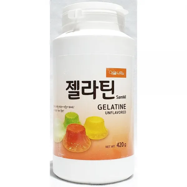 삼미 이슬나라 굿젤라틴 420g X4개 가루 업소용 1