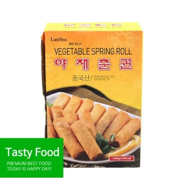채소춘권 기타 랜시식품 냉동 간단조리식품 천팔십그람 + 58309의킴 이 상품이 마음에 들어요