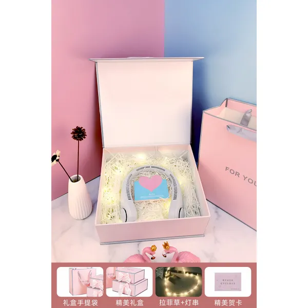 여자신입생패션 생일선물 여자친구 여학생 고퀄리티 트윈 아내 보이핏 볼륨 실용적 마음담은 남자 팬시 기프트 2158135622, 티타늄그레이 _선물세트