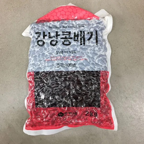 (링크비) 강낭콩배기 떡 양갱 재료 2kg 1개 대용량 가정 식당 떡재료 강낭콩 R820-26429, 본상품선택, 본품선택