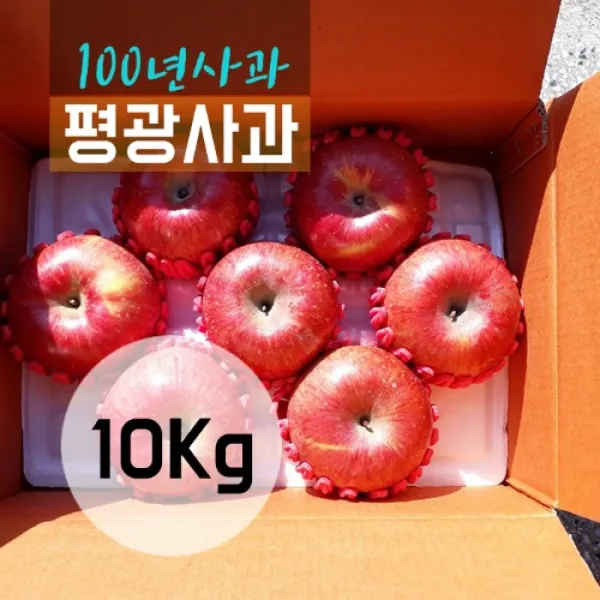 평광사과 대구 부사 10kg 산지 100년 사과맛, 26-29과 10Kg