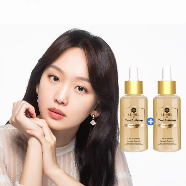 [기미개선앰플]기미 수/면적/깊은 기미 흔적완화 임상완료 르미엘 울트라 화이트닝 앰플 60ml X 2병, 2병, 60ml