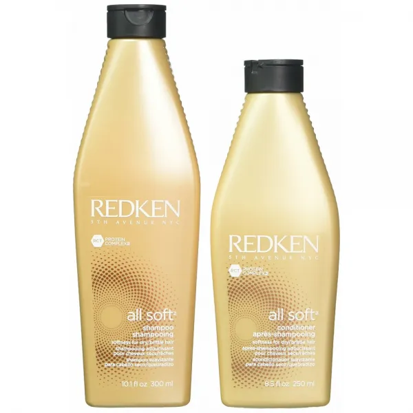 (독일직배) REDKEN 레드켄 올 소프트 샴푸 컨디셔너 세트 All Soft Shampoo 300ml conditioner 250ml