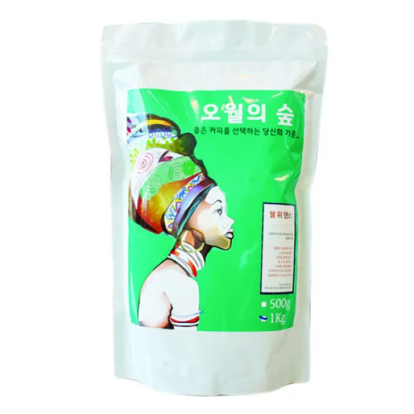 오월의숲 다크나이트 묵직한 다크로스팅 블렌드, 500g, 1.홀빈(분쇄안함)