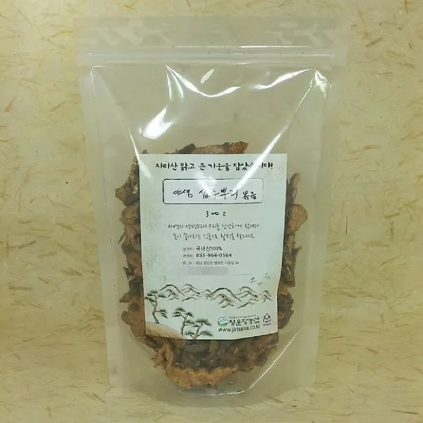 청운당농산 지리산 자연산 국산 야생 삽주뿌리 창출 백출 차, 1팩, 300g