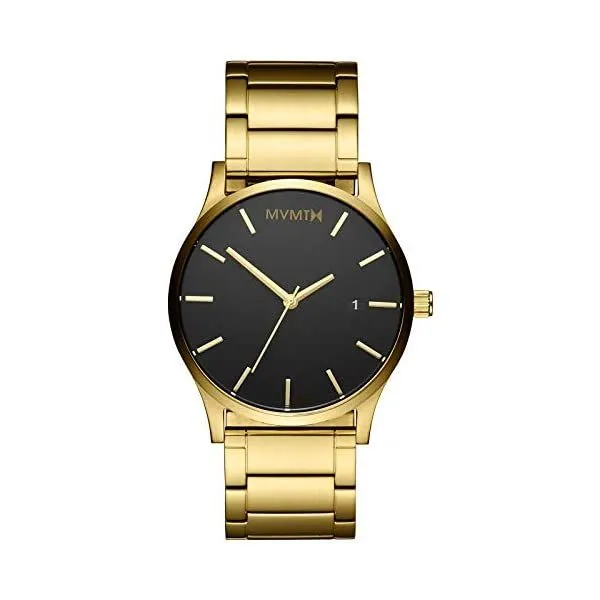 헝가리 전력 공사 클래식 Mens 워치 45MM | 가죽 밴드, Minimalist 워치 아날로그 데이터를 이용하다.