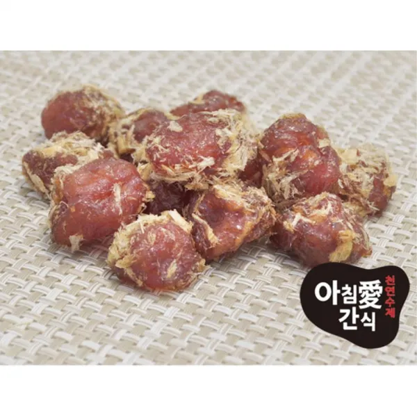 강아지 동글 먹기좋은 닭안심볼 수제간식 2봉 개꿀맛 영양간식 댕댕이수제간식, 1개
