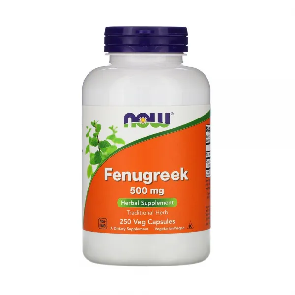 나우푸드 호로파 Fenugreek 500mg 식물성 250베지 캡슐