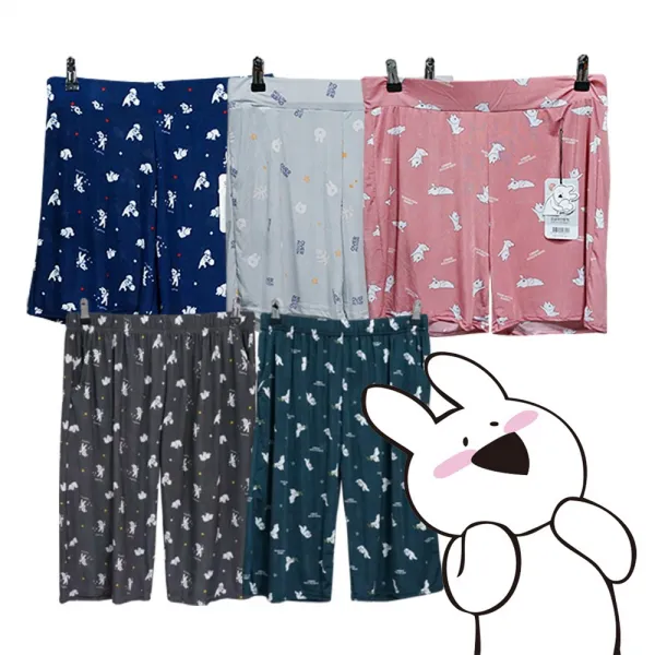 이지야 오버액션토끼 남녀 5부 4부 쿨팬츠 반바지