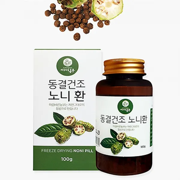 강원블루베리 노니 환 100g 가족 선물 파는곳 영양제 식품 농축산물 건강식품 환 노니 노니환 동결건조 동결 1 본상품선택 본상품선택