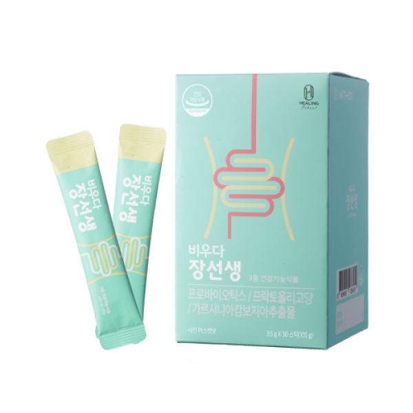 유산균 + 유산균 먹이 + 다이어트 Ssak 3 !! 올인원 다이어트 유산균 비우다 장선생 4팩, 3.5g, 120개