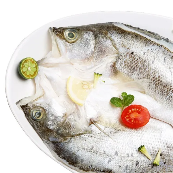 현물 싱싱 한 혀 끝 냉동 생선 찜 세 가지 바다 농어 1000 1200 G 500 1개