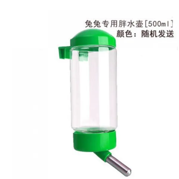 수유기 식수기 작은 동물 토끼 쥐 고양이 강아지 애완동물 XT2020100831Z, 500 ml 감액 (색상 랜 덤)