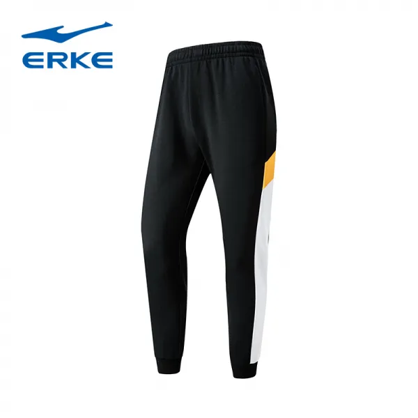 ERKE 훙싱얼커 배기 트레이닝바지 남자 츄리닝바지 농구공 러닝 트레이닝긴바지