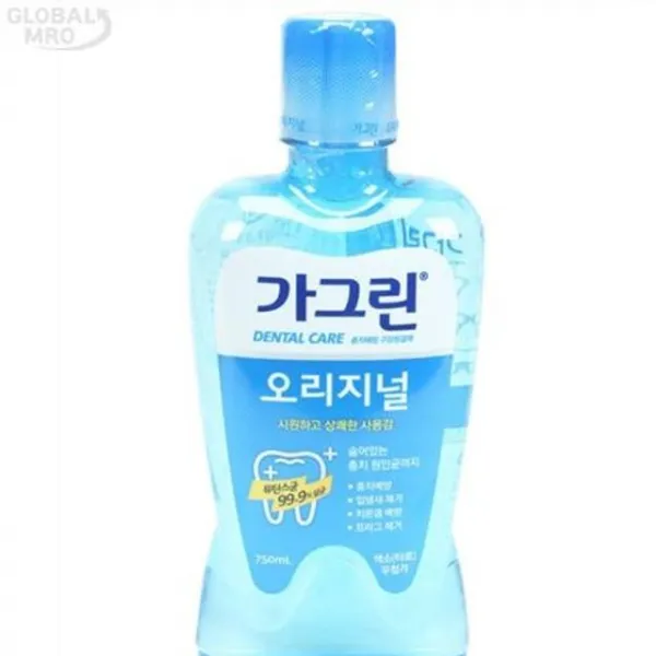 상상굿즈 입냄새 제거 구강 세정제 구강세정제가그린(오리지날)-동아 750ml 12EA 가글액 가그린 구강 청결제 구취 제거, 1