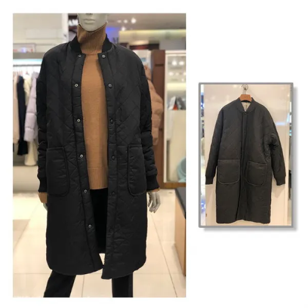  테이트 남여공용 뽀글이 양면 롱 점퍼 Ka9w0 Ugj810 