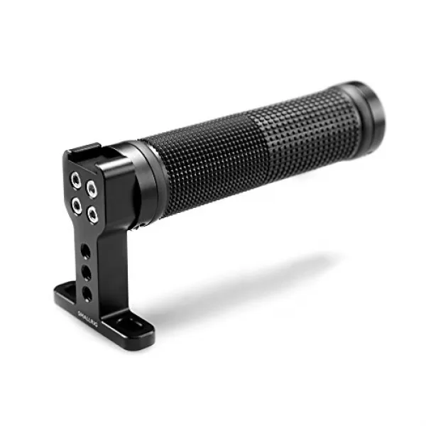 SMALLRIG Top Handle Grip Rubber with Top Cold Shoe Base for DSLR Camera Cage Rig - 1447 DSLR 사진기 감금소, 1