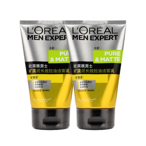 오레야중기 LHLOREAL)남스 스킨 광맥 모직효과 제제유보습세탁 크림 스킨 클렌징 화장품 더블 로션 100ml 클렌징(751), 1개, 0ml