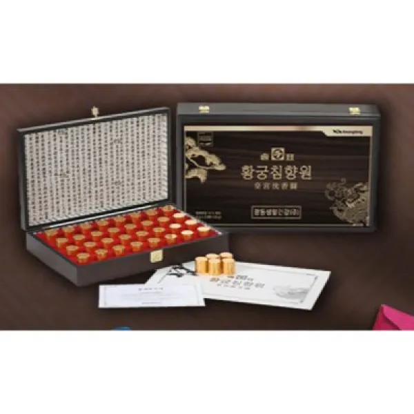 광동 솔표 황궁 침향원, 1박스, 1박스 4gX32환(128g)
