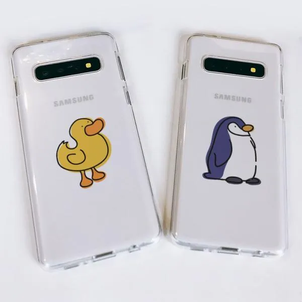 [핫트랙스] 아칸 갤럭시S10/S10+/S10E 날지못해슬픔짐승 소프트젤리케이스 갤럭시S9플러스:집오리, 1개