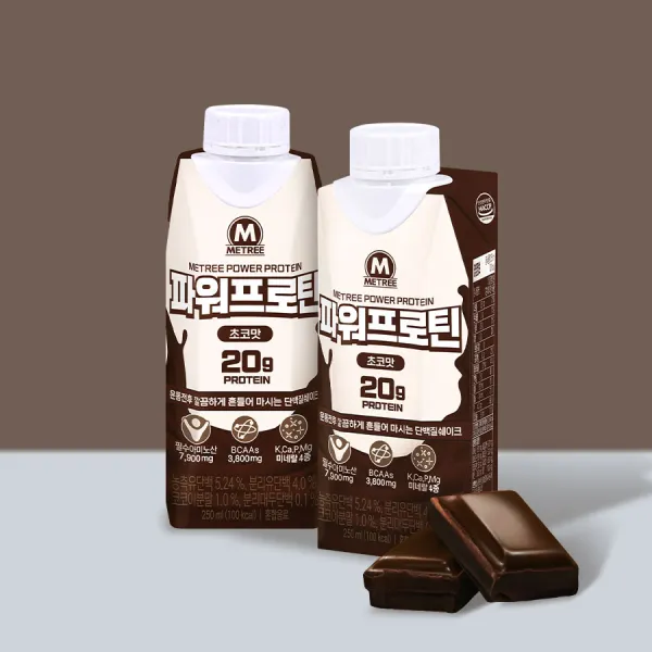 미트리 파워프로틴 초코맛, 03_파워프로틴 초코맛 250ml 1박스(18개)