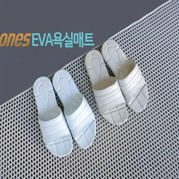 벌꿀매트 화장실매트 욕실매트, 1장, 화이트 소 (( 120X60 ))