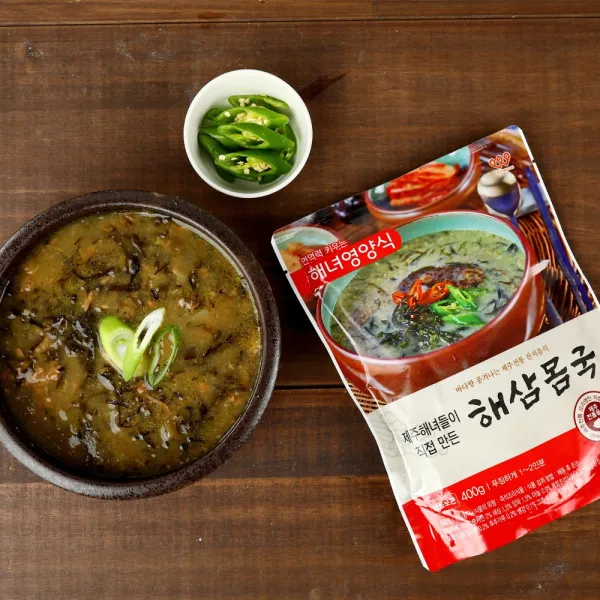  신한에코 제주 해삼몸국 4팩 400g