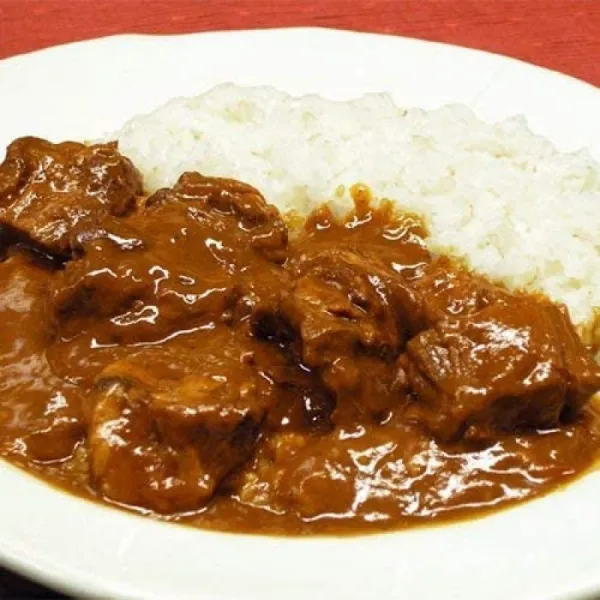 소 단순 스미야키 리큐 규탄 카레(300g 1.5인분)소 단순 스미야키 리큐 카레 통판, 1