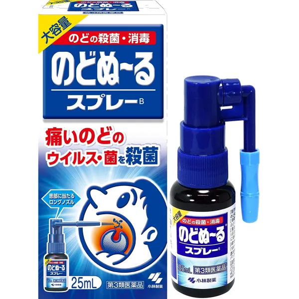 고바야시 노도누루 스프레이25ml 일본 목소독, 1개