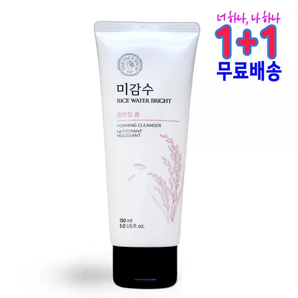더페이스샵 미감수 브라이트 클렌징 폼 1+1 1개