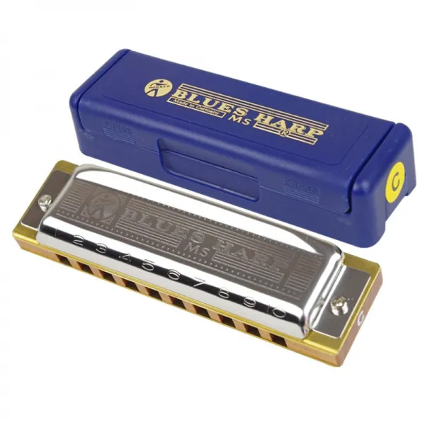 독일 호너 (Hohner)와 10 공짜리 블루스 (lues) 성인 하프 (Blues) 하프 (Harp) 목격 BH Eb (b)